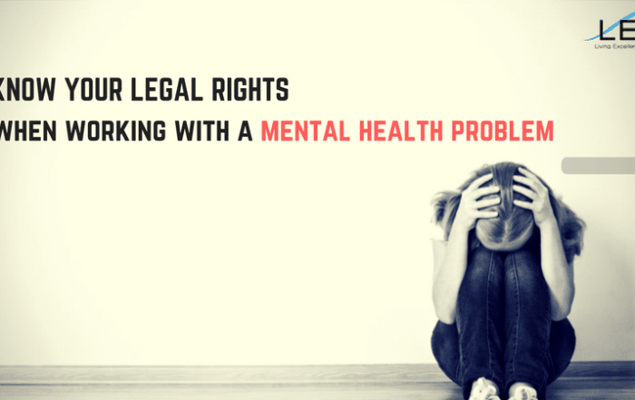 legal rights when working with mental health problem